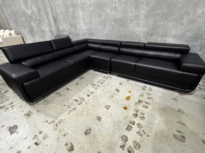 Betty PU Leather Corner Sofa