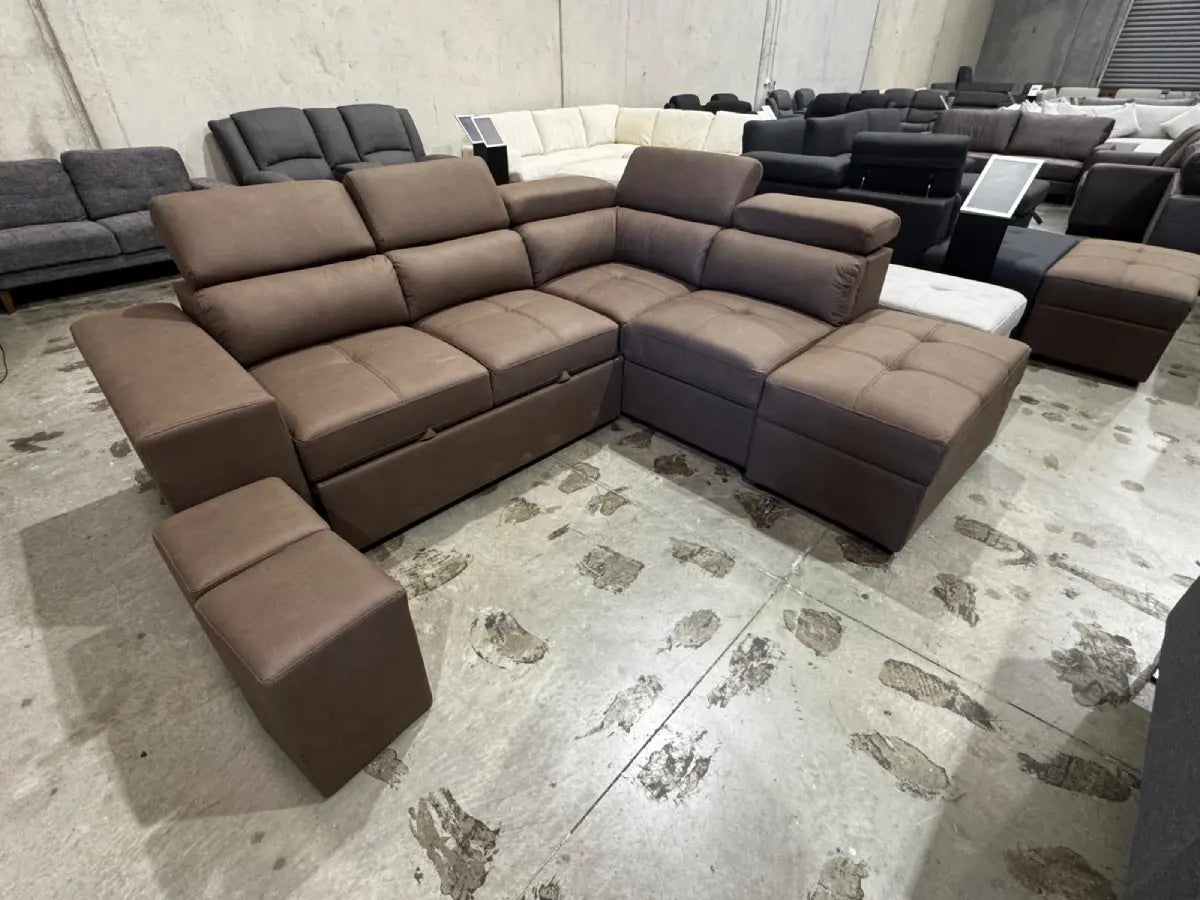 Hamilton Sofa Bed with Ottoman & Storage