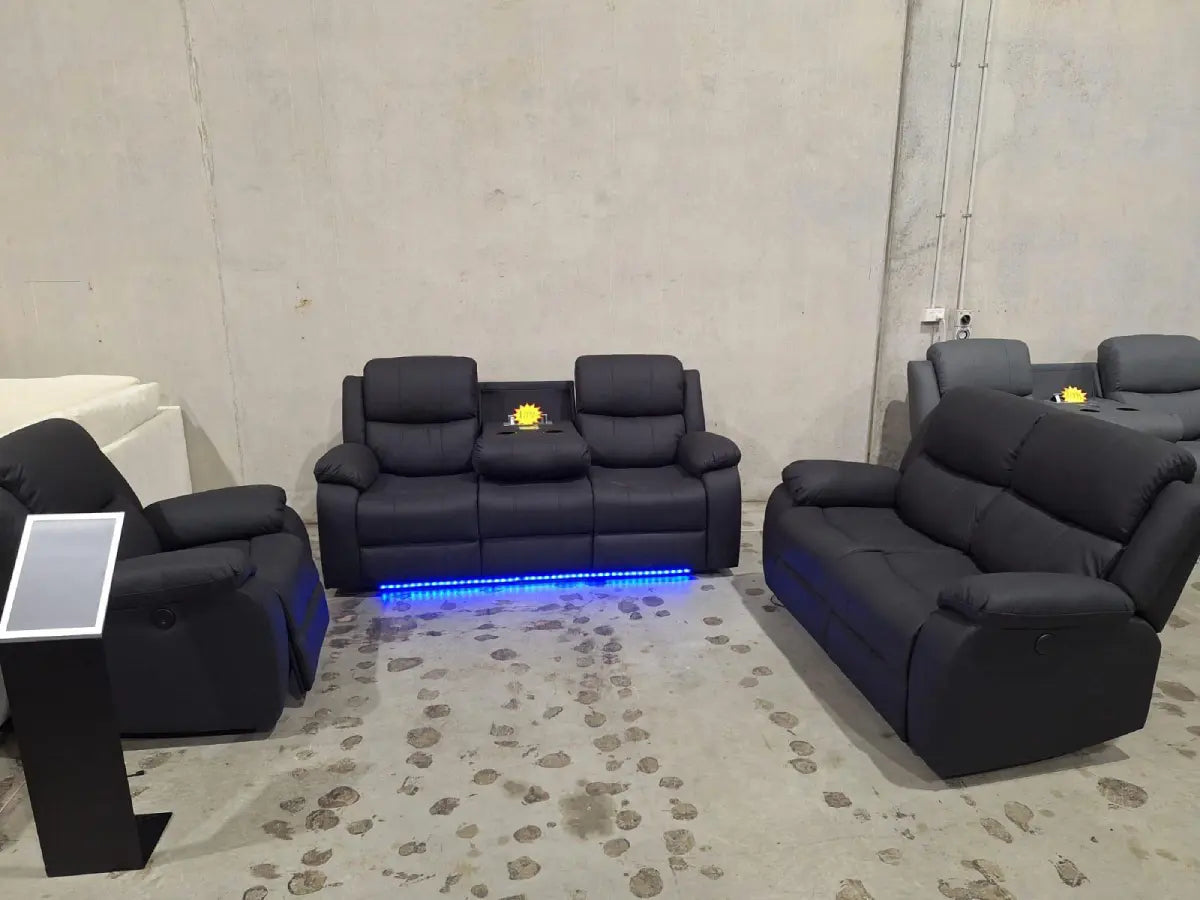 Hilton 3+2+1 Electric Recliner Lounge Set