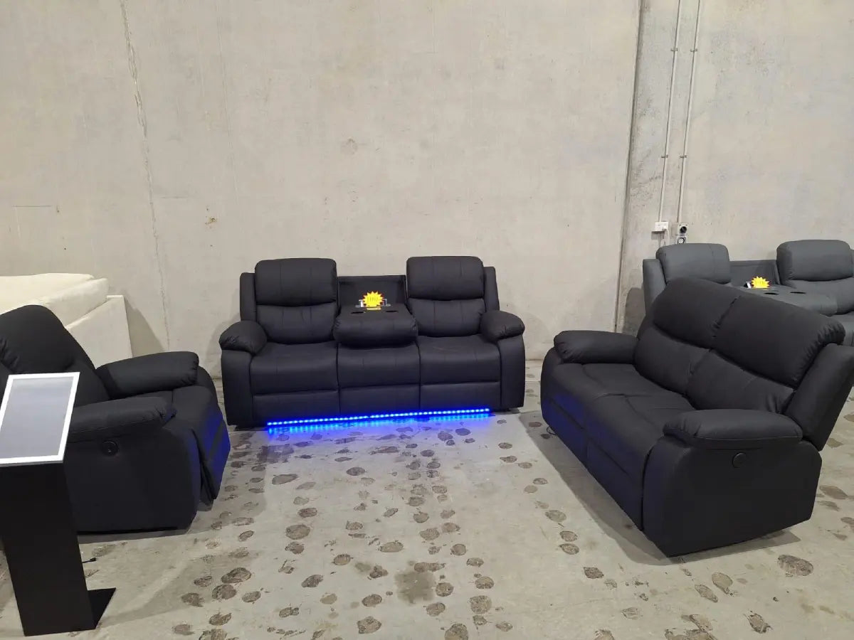 Hilton 3+2+1 Electric Recliner Lounge Set