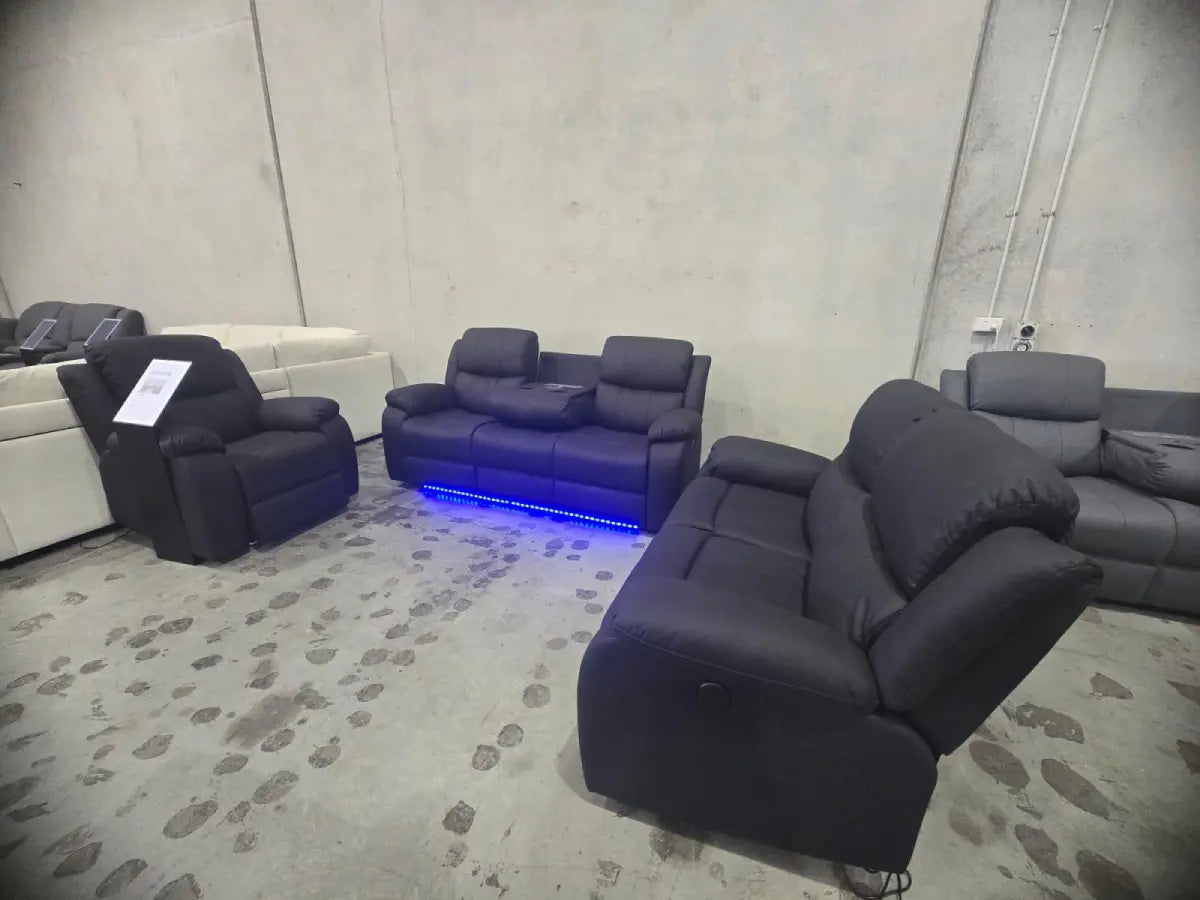 Hilton 3+2+1 Electric Recliner Lounge Set
