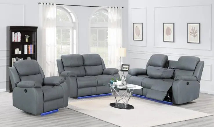Hilton 3+2+1 Electric Recliner Lounge Set