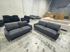 Lucy 3 + 2 Seater Fabric Couch Set