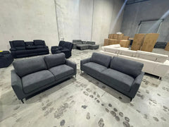 Lucy 3 + 2 Seater Fabric Couch Set