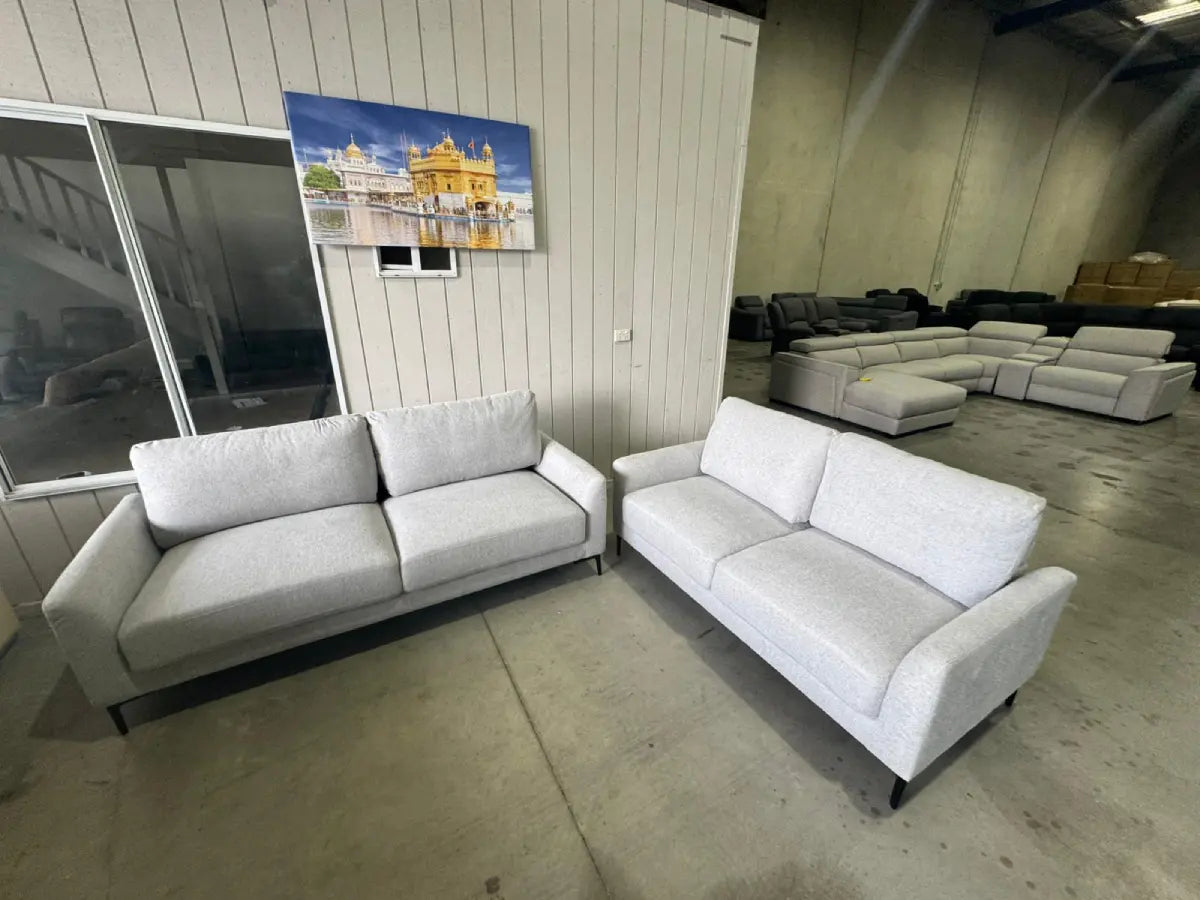 Lucy 3 + 2 Seater Fabric Couch Set