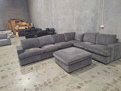 Melbourne Corner Couch with Ottoman