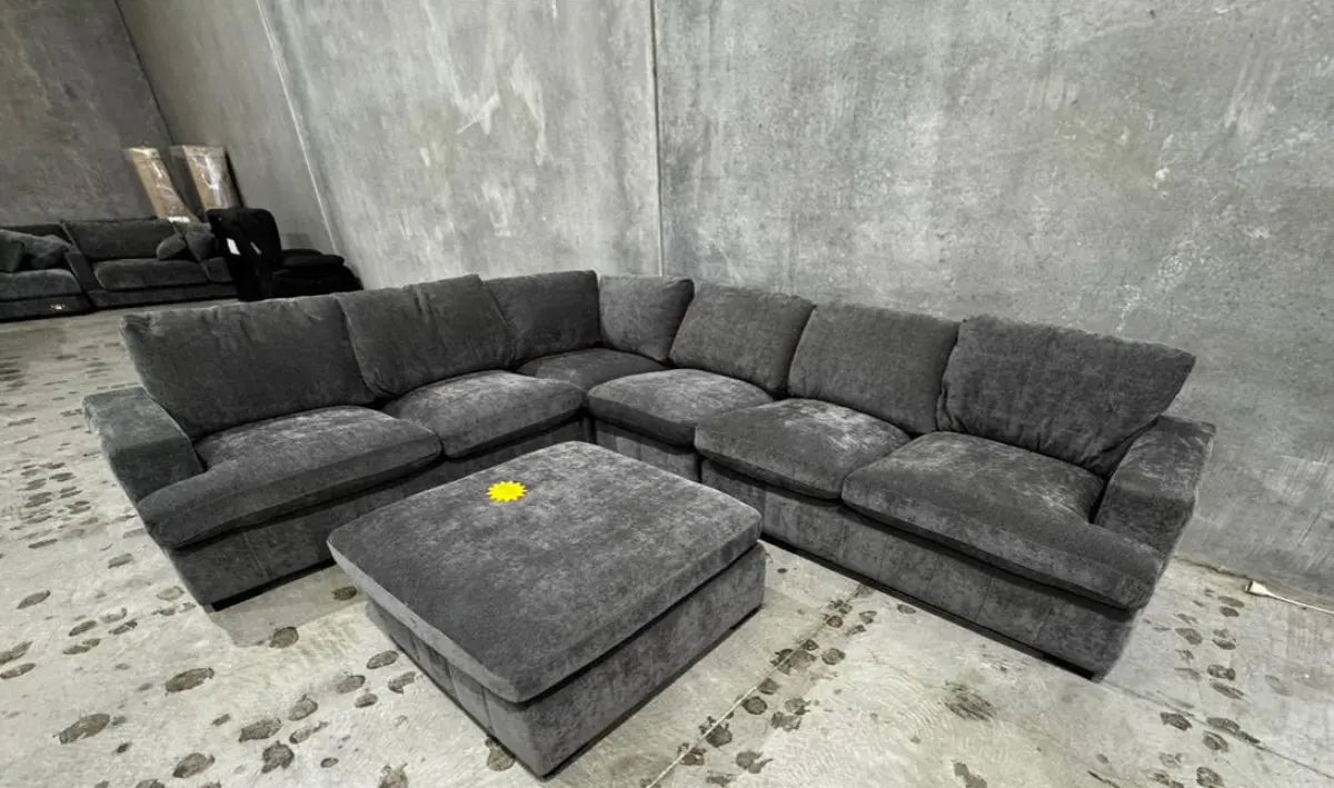 Melbourne Corner Couch with Ottoman
