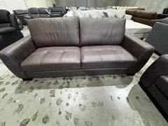New York 3 & 2 Seater PU Leather Couch Set