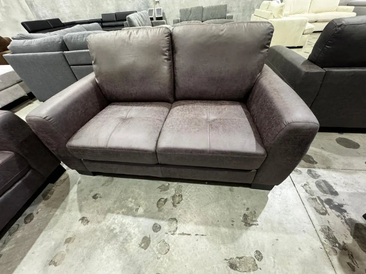 New York 3 & 2 Seater PU Leather Couch Set
