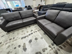 New York 3 & 2 Seater PU Leather Couch Set