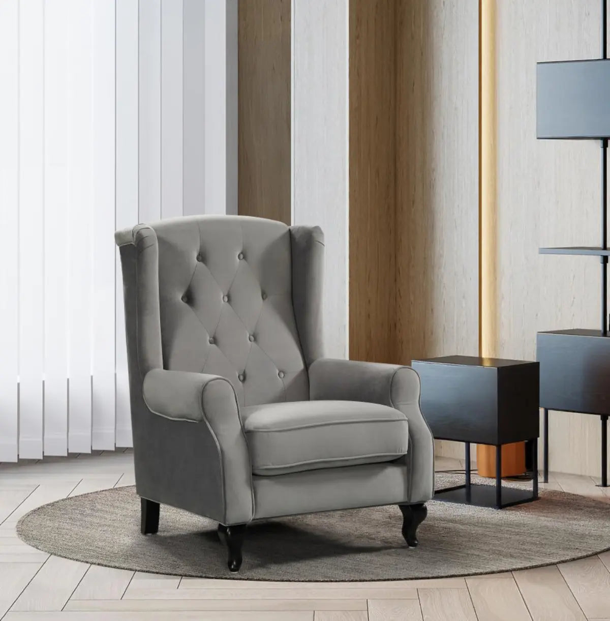 Windsor Chesterfield Velvet Lounge Suite