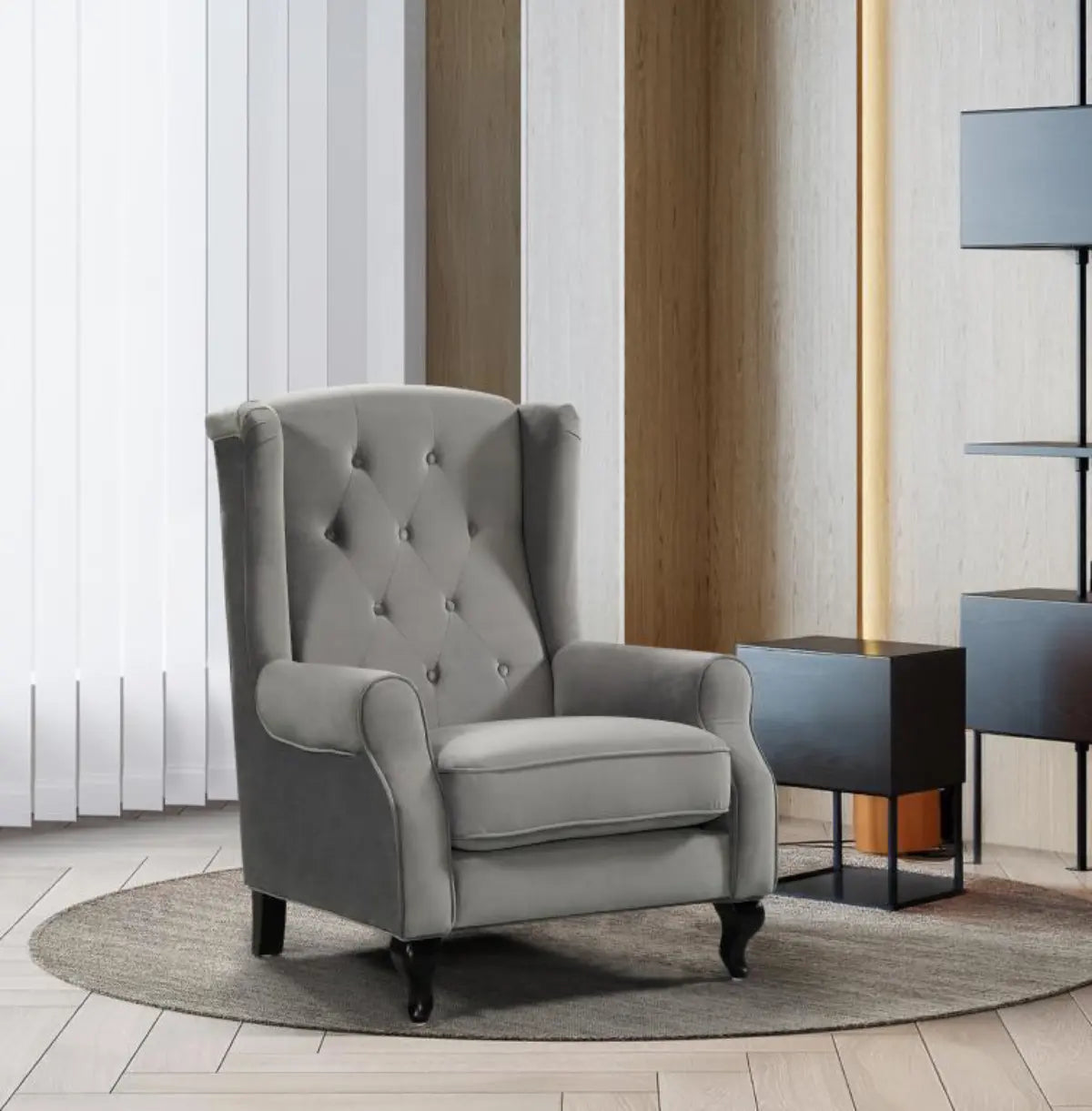 Windsor Chesterfield Velvet Lounge Suite