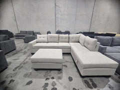 Jubilee L-Shape Couch with Ottoman