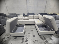 Jubilee L-Shape Couch with Ottoman