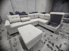 Jubilee L-Shape Couch with Ottoman