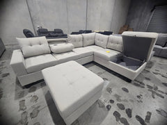 Jubilee L-Shape Couch with Ottoman