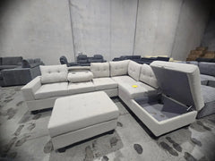 Jubilee L-Shape Couch with Ottoman