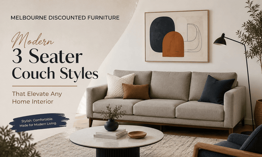 Modern 3 Seater Couch Styles That Elevate Any Home Interior