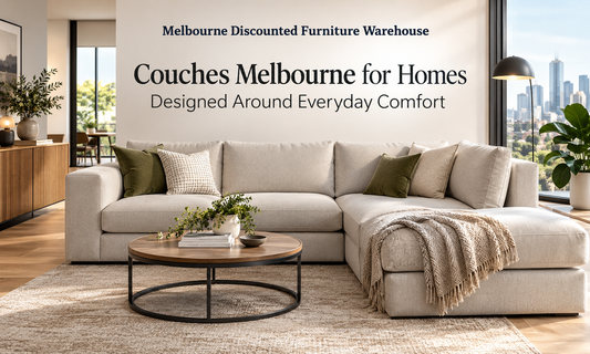 Couches Melbourne for Homes Designed Around Everyday Comfort