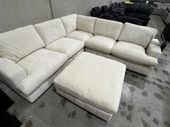 Caroline Corner Couch with Ottoman