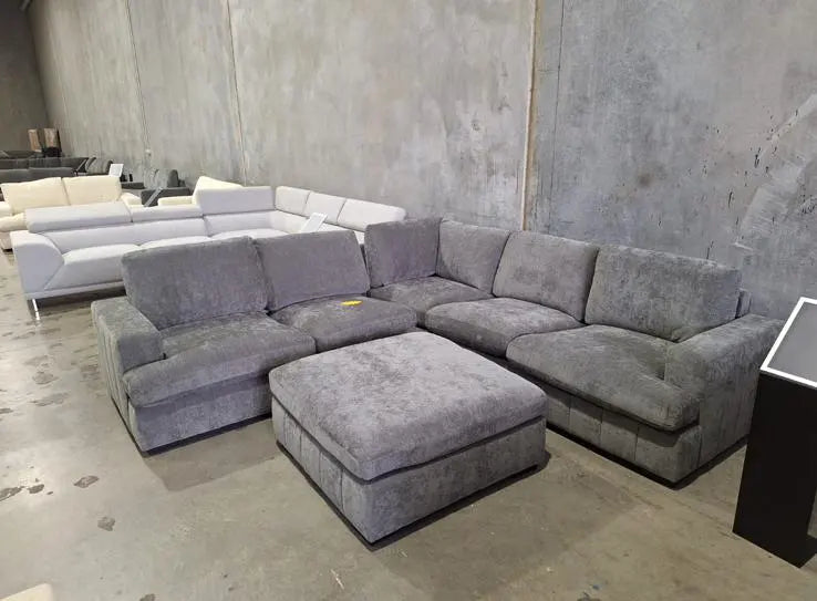 Caroline Corner Couch with Ottoman