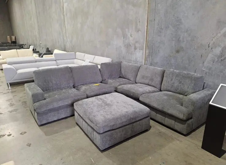 Caroline Corner Couch with Ottoman