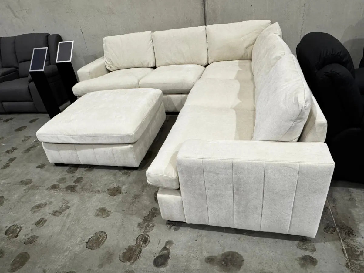 Caroline Corner Couch with Ottoman