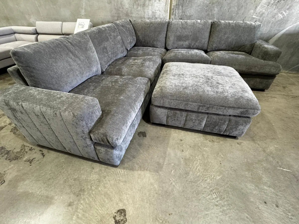 Caroline Corner Couch with Ottoman